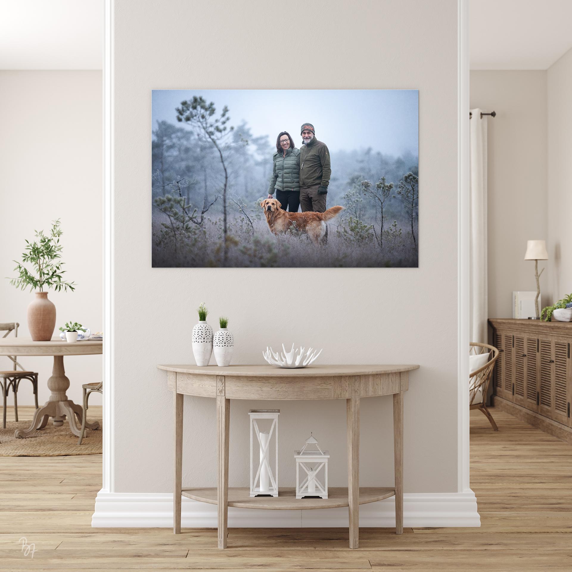 fineart-hundefotografie-wandbild-eingang FineArt Hundefotografie - Leinwand im Eingangsbereich